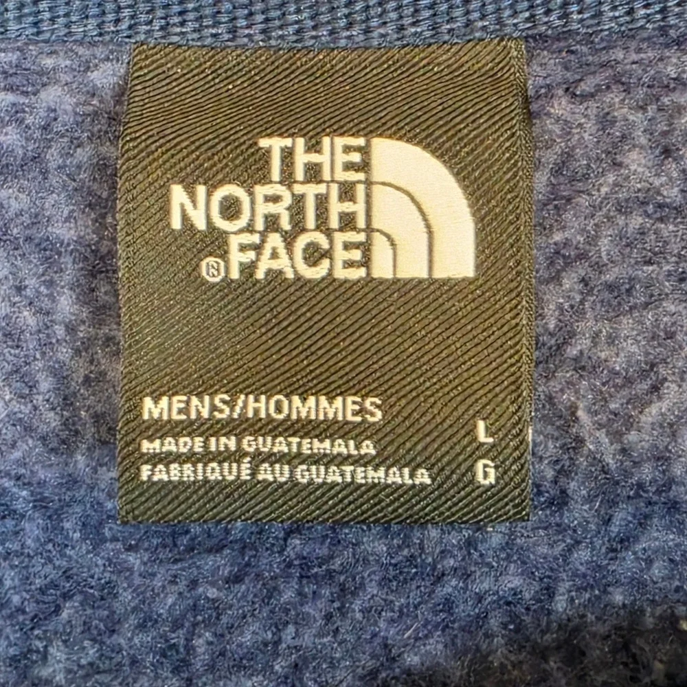 The North Face Mens Navy Blue Dome 5 Tent Graphic Pullover Hoodie Large
